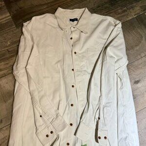 Mens XL Tall Croft & Barrow Long Sleeve Button Down